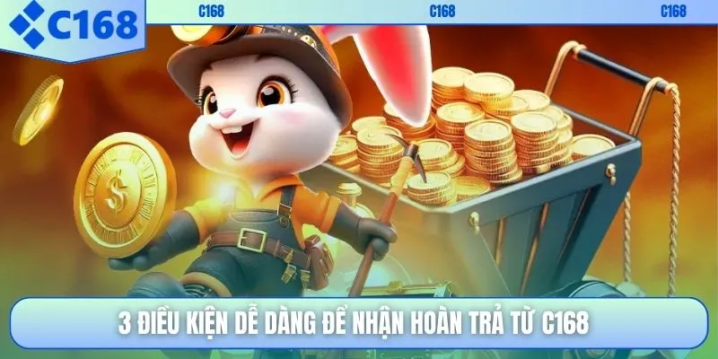 3 điều kiện dễ dàng để nhận hoàn trả từ C168